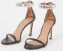 Hugo Boss Janet sandalette van leer met strass - Thumbnail 2