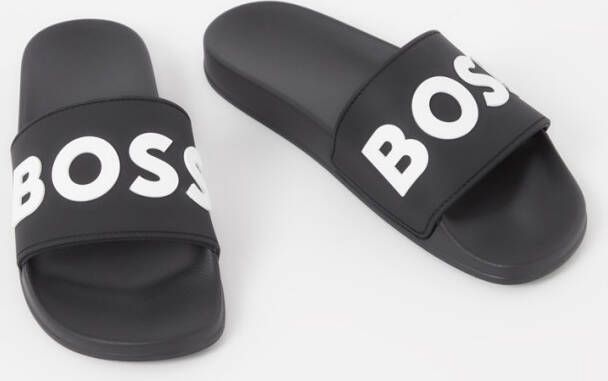 Hugo Boss Kirk slipper met logo