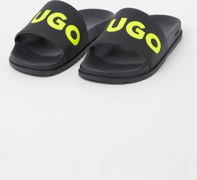 Hugo Boss Match It slipper met logo