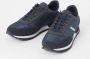 BOSS Lage Sneakers Heren Parkour-l Runn Maat: 41 Materiaal: Leer Kleur: Blauw - Thumbnail 8