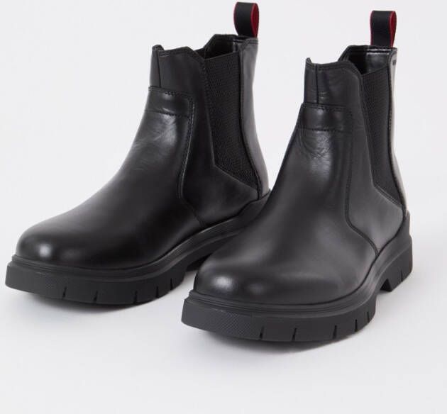 Hugo Boss Ryan chelsea boot van leer