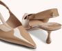 Jimmy Choo Amel 50 slingback van lakleer - Thumbnail 2