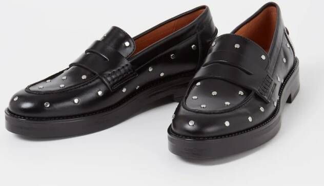 Jonak Mirnou loafer van leer met studs