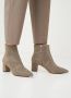 Kurt Geiger London Fabric Ankle Boot Enkellaarsjes Enkelboots met rits Dames Goud - Thumbnail 14