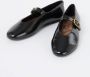 Kurt Geiger Mayfair Ballet Zwarte Leren Ballerina's Black Dames - Thumbnail 10