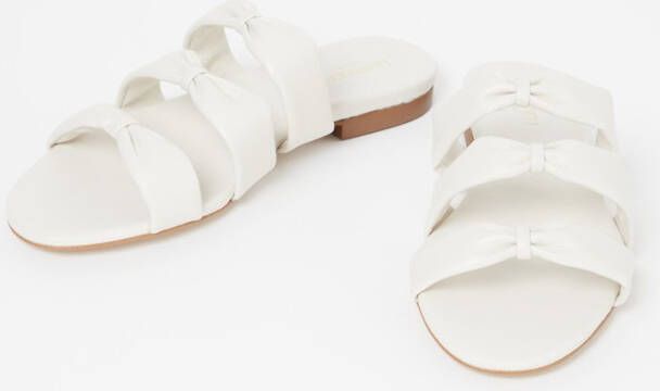 L.K.Bennett L-K-Bennett Jayla slipper met leren details