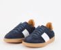 Magnanni Blauwe Suède Lage Heren Sneakers Blue Heren - Thumbnail 6