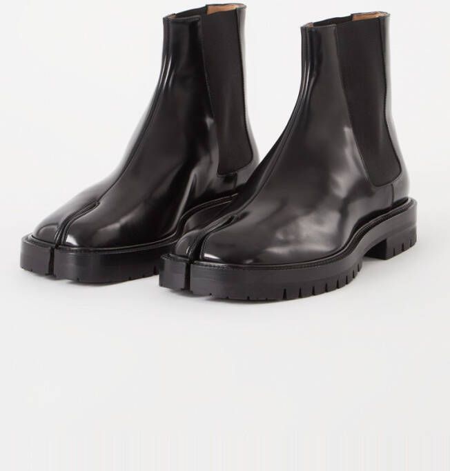 Maison Margiela Tabi chelsea boot van kalfsleer