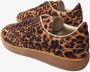 Maje Sneaker van leer met luipaardprint - Thumbnail 2