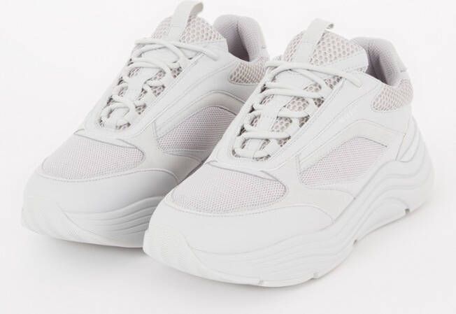 Mallet Cyrus 2-0 sneaker van mesh met leren details