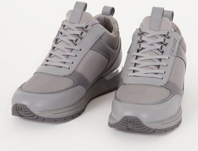 Mallet Diver sneaker van leer met nubuck details