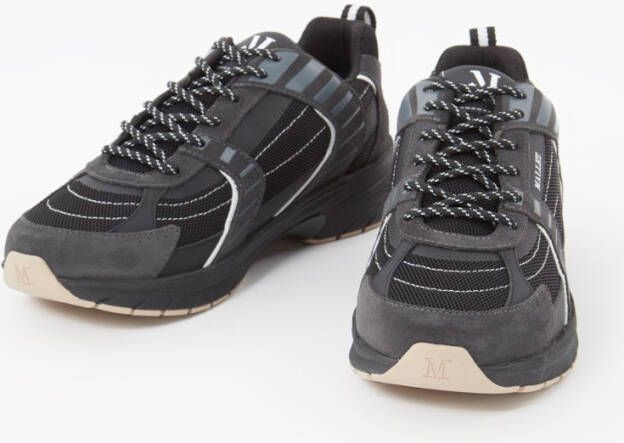 Mallet Holloway Lightspeed sneaker met leren en suède details