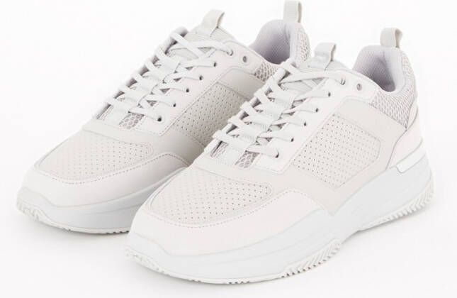 Mallet Radnor sneaker van leer met mesh details