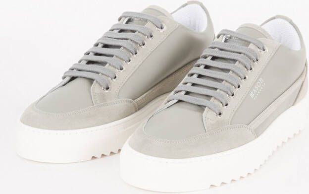 Mason Garments Tia Miscela sneaker van leer met suède details