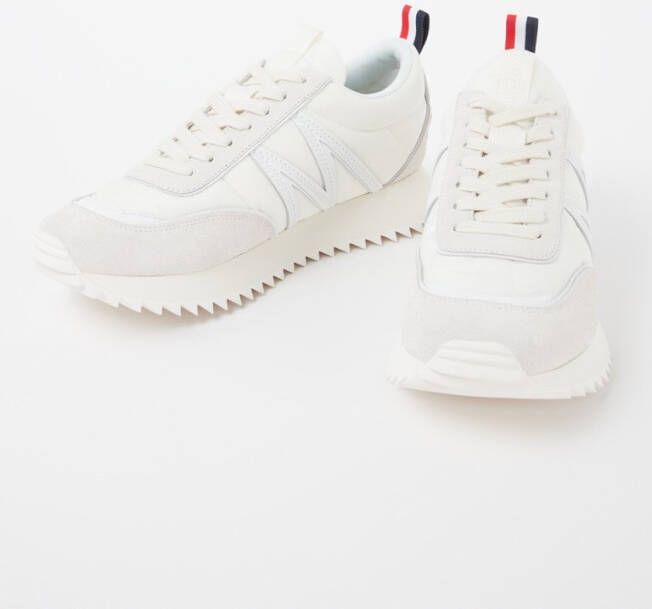 Moncler Pacey sneaker met suède details