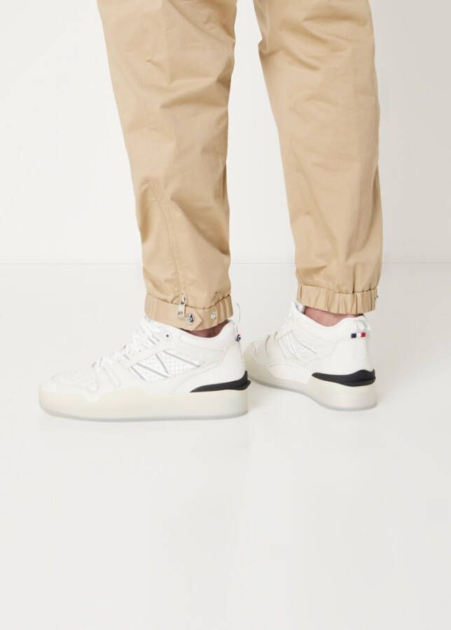 Moncler Pivot sneaker met nubuck details