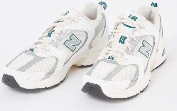 New Balance 530 sneaker van mesh met leren details