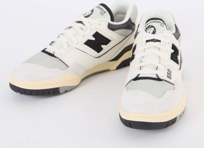 New Balance 550 sneaker van leer met mesh details