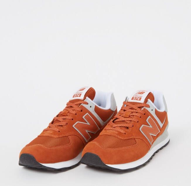 New Balance 574 sneaker met nubuck details