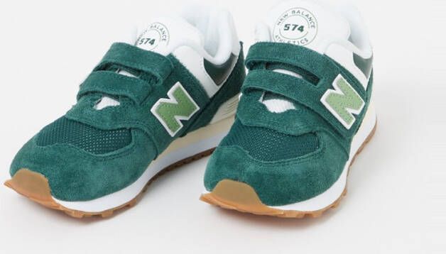 New Balance 574 sneaker met suède details