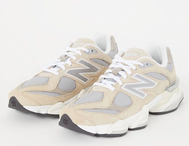 New Balance 9060 sneaker met suède en mesh details