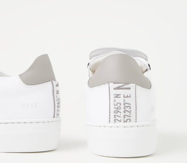 Nubikk Jagger Classic sneaker van kalfsleer