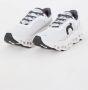 ON Running Witte Sneakers met Stoffen Materiaal en Rubberen Zool White - Thumbnail 156