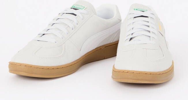 Puma Super Team SD sneaker van suède met leren details