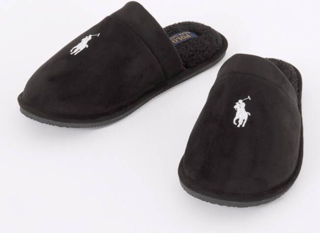 Ralph Lauren Klarence pantoffel met logo