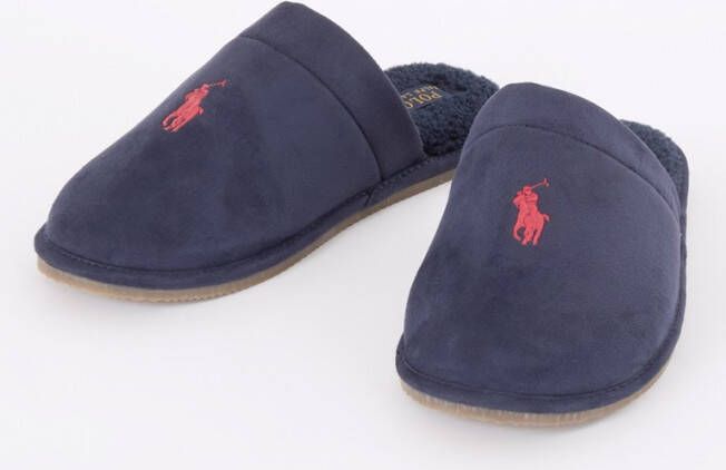 Ralph Lauren Klarence pantoffel met logo