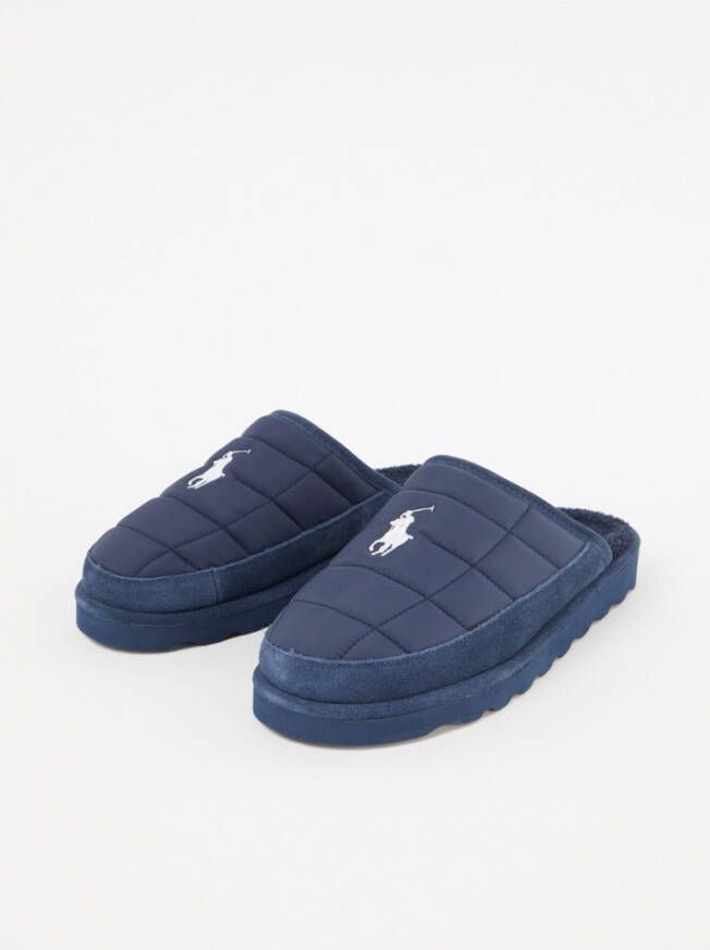 Ralph Lauren Reade pantoffel met logo