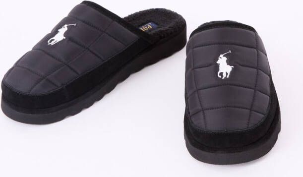 Ralph Lauren Reade Scuff clog met suède details