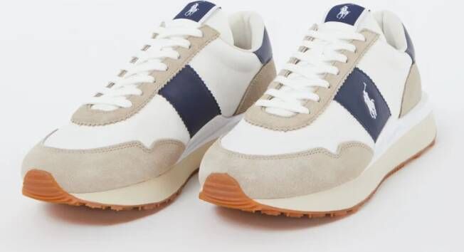 Ralph Lauren Train 89 sneaker met suède details