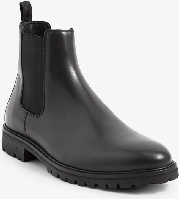 REISS Chiltern chelsea boot van leer