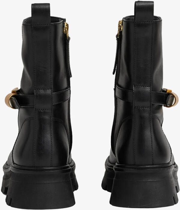 REISS Elena biker boot van kalfsleer