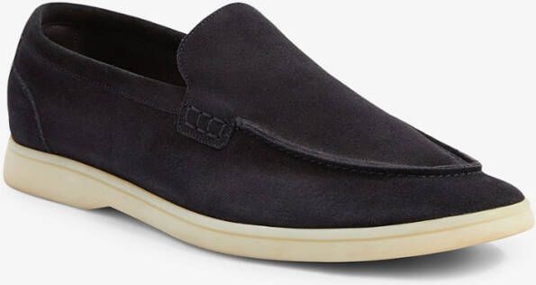 REISS Kason loafer van suède