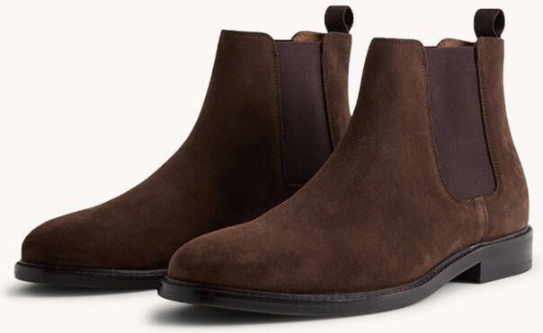 REISS Renor chelsea boot van suède