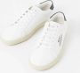 Saint Laurent Stijlvolle Leren Sneakers voor Mannen White Heren - Thumbnail 9