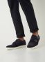 Santoni Stijlvolle heren sneakers van leer Blauw Heren - Thumbnail 6