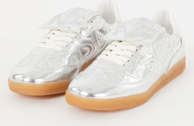 Steve Madden Euphoria sneaker met metallic finish