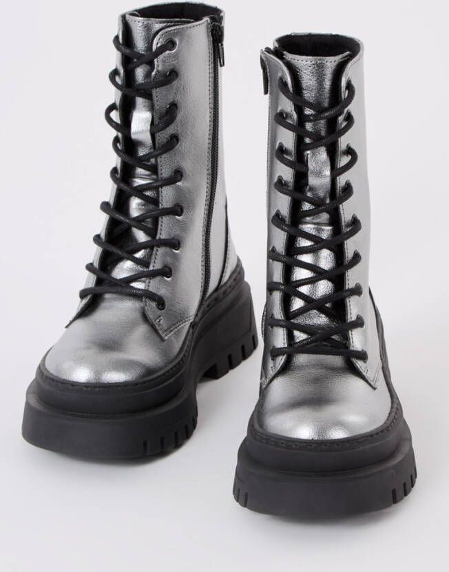 Steve Madden Jcoast veterboot met metallic finish