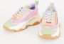 Steve Madden Possession-E chunky sneakers roze lila groen - Thumbnail 11