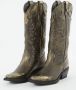 Steve Madden Wishley cowboylaar van leer met metallic finish - Thumbnail 2