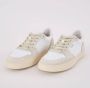 TOD'S Witte Sneakers Paneelontwerp Logo Print White Heren - Thumbnail 3