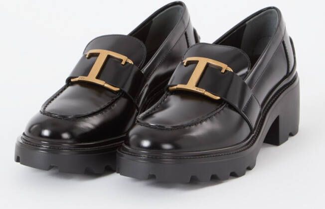 TOD'S Gomma Carro loafer van leer