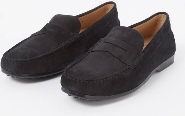 TOD'S Mocassino Gomma loafer van kalfssuède