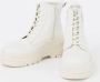 Tommy Hilfiger Biker boot van leer met plateauzool - Thumbnail 2