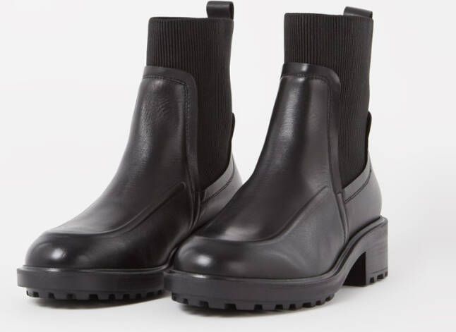 Tommy Hilfiger Chelsea boot van leer