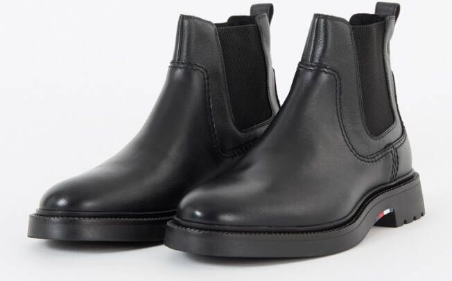 Tommy Hilfiger Chelsea boot van leer