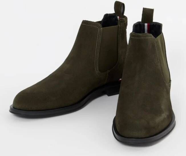 Tommy Hilfiger Chelsea boot van suède